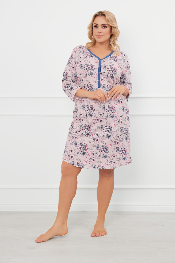 Lacenta Krankenpflege Nachthemd Italienische Mode 