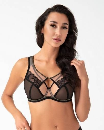 K 758 Saanvi Soft Bras Gorsenia - schwarz