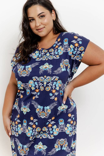 3363 Jodie Damenhemd Taro – Marineblau