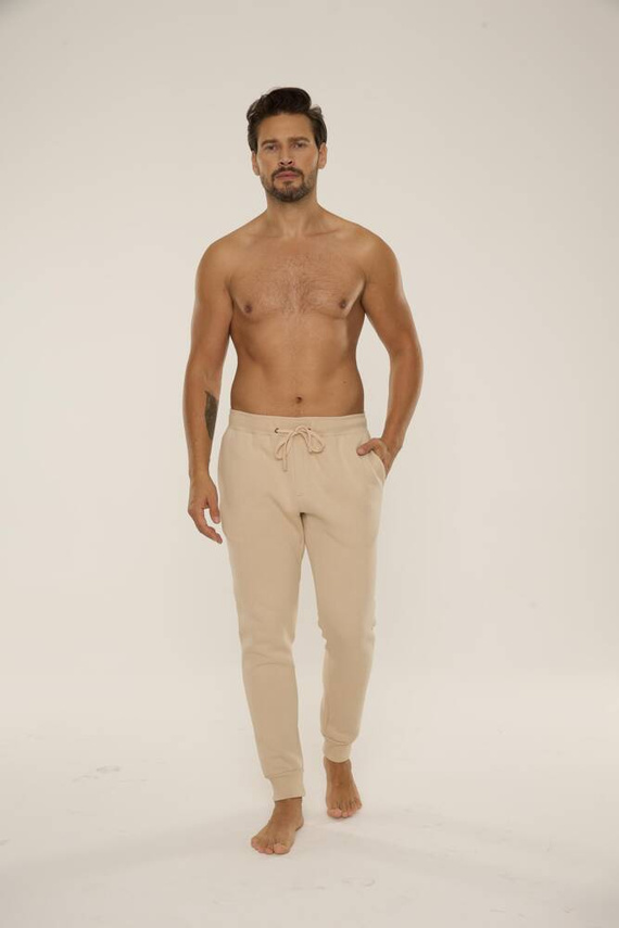 813 Indigo Herren Trainingsanzug von De Lafense - sand