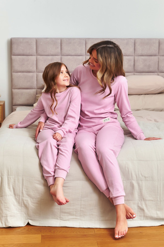 7349 Doctor Nap Damen-Baumwollpyjama – bequem und klassisch – Papaya