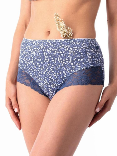 LPF 526 A'2 Damen-Slips 2er-Pack Key, weiß, marineblau