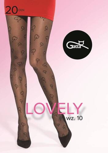 Schöne Gatta-Strumpfhose Modell 10 20 den – Nero