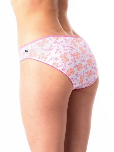 LPR 599 A'2 Damen-Slips 2er-Pack Key weiß rosa