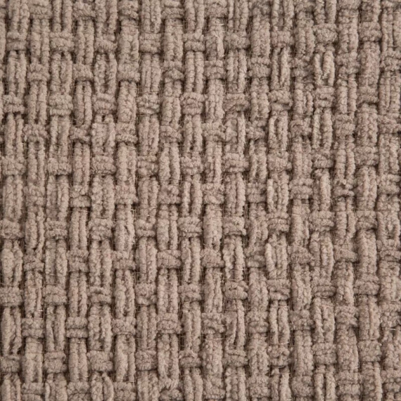 Suzi Decke, Tagesdecke, gewebt mit Fransen, Eurocurtains, beige