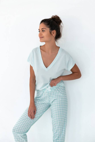 Sensis Kimberly Damen-Schlafanzug - mint