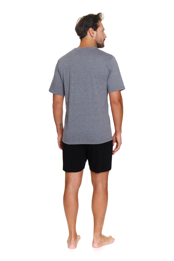 7235 Doctor Nap Herren-Pyjama – Dunkelgrau