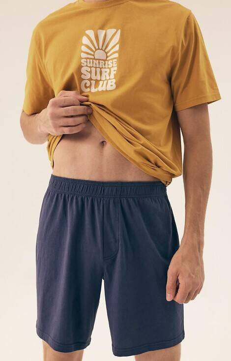 42600 Sun Henderson Herrenpyjama – gelb