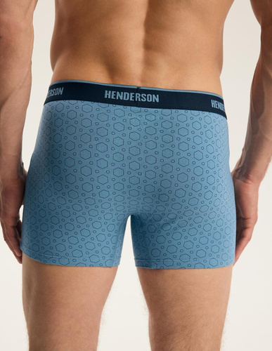 Henderson 44515 Brex2 Herren Boxershorts 2er-Pack Baumwolle mit breitem Logo-Bund