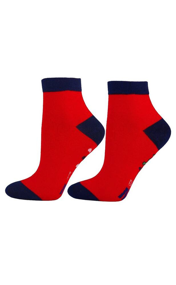 CSL200-904 Damen-/Herrenstiefeletten Moraj-Aufschriften - rot 03