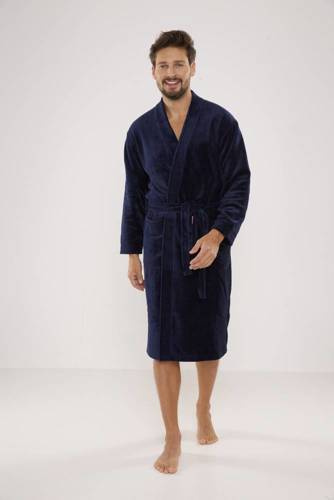 391 Hugo Herren Bademantel De lafense - marineblau
