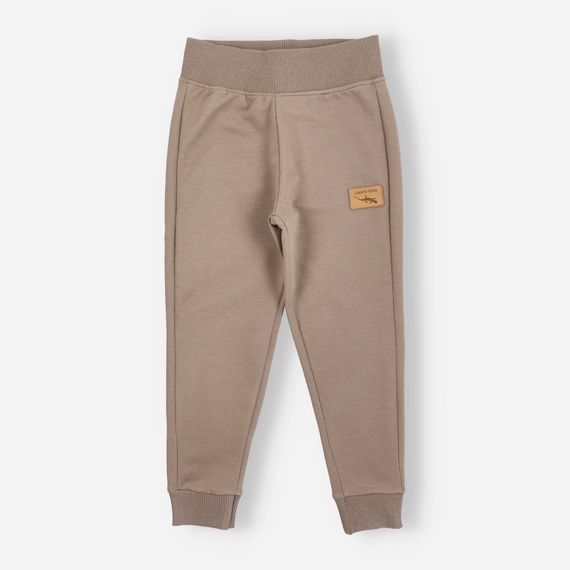 KAR-0040/BRA Jogginghose für Jungen Lagarto Verde – braun