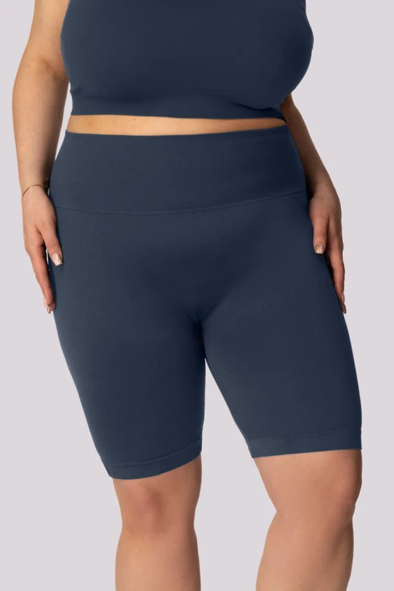 Base Damen Bikershorts Mona Marineblau