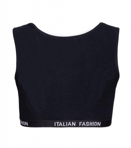 Nikola Mädchen-BH, breiter Träger Italian Fashion- schwarz