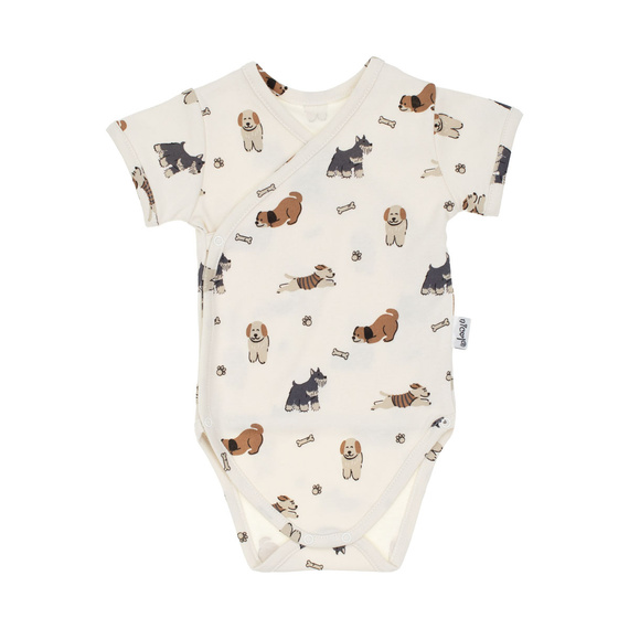 215094 Eddy Body mit kurzen Ärmeln und Reißverschluss Nicol