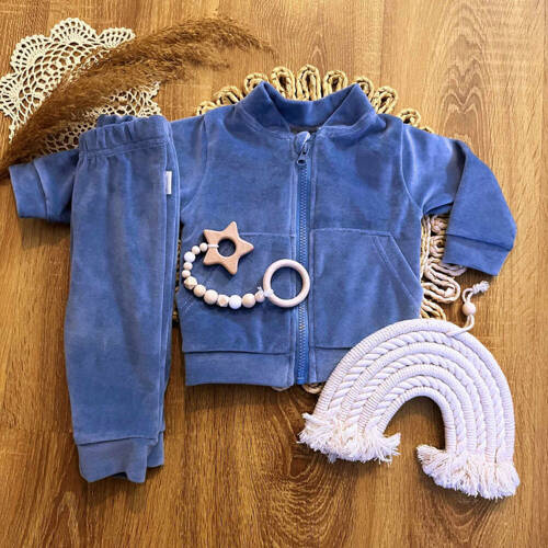 DV162 Velvet Mamatti Kinder-Trainingsanzug-Set