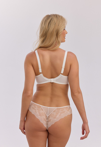 Biustonosz Soft Gaia Celina BS0 1361 ecru S9 mit Bügeln und Spitze