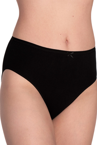Lama L-127BI-36 Damen Bikini-Slips 3er-Pack Baumwolle Bequem für den Alltag