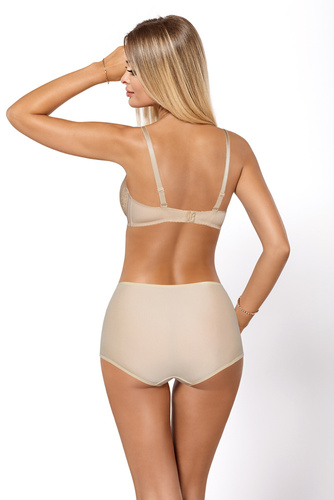Cassi Women's Paripari Bikiniunterteil mit hoher Taille - beige
