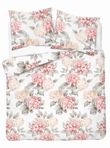 5488 A Detexpol Satin Stories Satinbettwäsche rosa | 100 % Baumwolle, Satinbindung, Reißverschluss, Geschenkverpackung