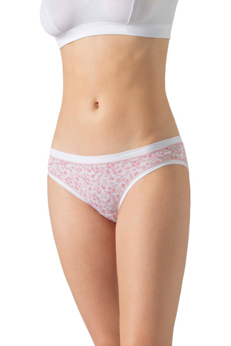 3362 MINI-5H100 3-pak  Cotonella – majtki damskie bawełniane, niski krój mini