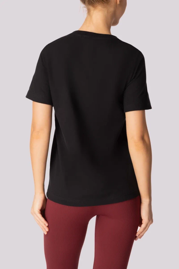 Regular Base Damen T-Shirt Mona schwarz