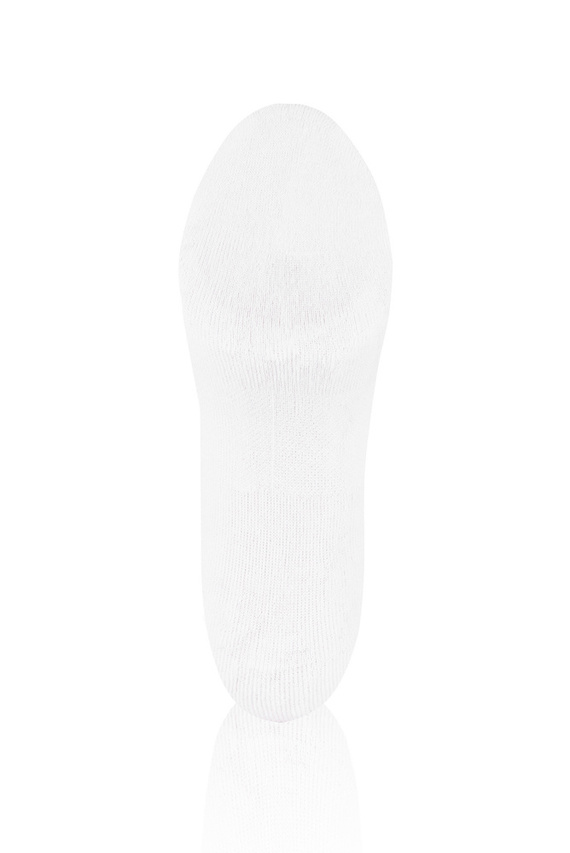 S155D Vintage Lange Socken Italienische Mode - weiß/schwarz