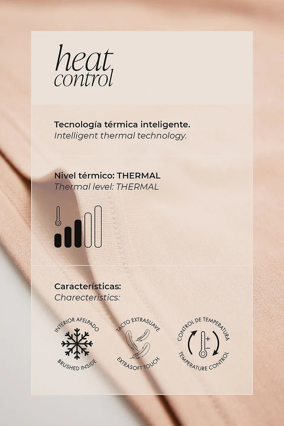 Damen-Thermo-T-Shirt Ysabel Mora 70018 Negro – warm, atmungsaktiv, mit Spitze und langen Ärmeln