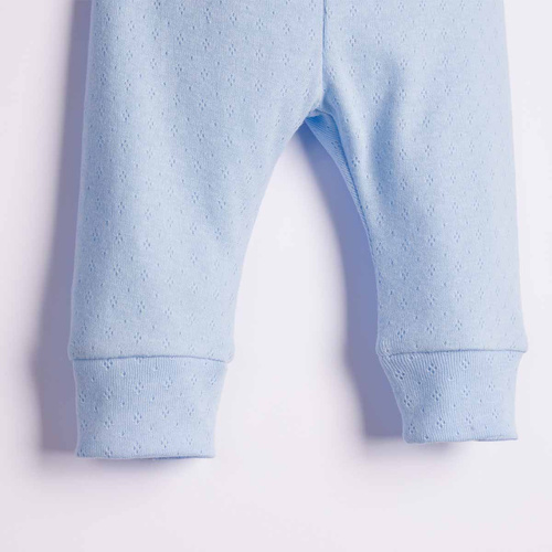 224050 Nicol Babyhose Blau 100% Baumwolle Ajour