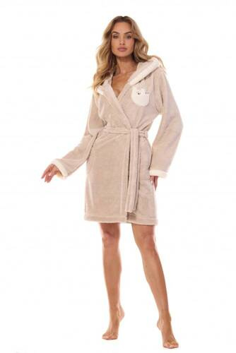 2411 Lazy Damenbademantel L&L - Angora