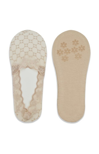 SN053 Noviti Damen-Ballerinas – Latte