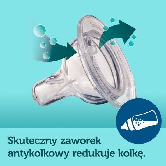 CA35/222PIN Anti-Kolik-Weithalsflasche 300 ml Canpol Babies