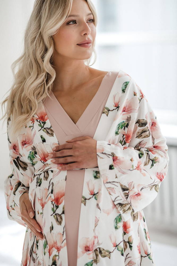 Magnolie szlafrok bambusowy Milk&Love