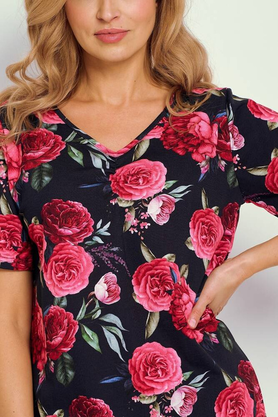 3346 Claire Damenhemd Taro – Marineblau