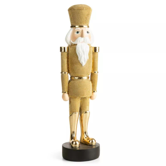 199 Weihnachtsnussknackerfigur, Eurocurtains, Gold
