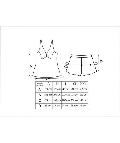 Mari 1/2 Donna Damenpyjama – Ecru