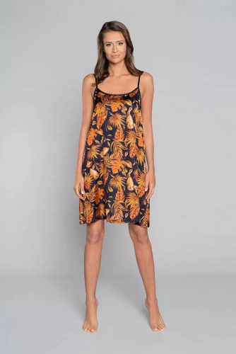 Monstera Damenhemd, schmal geschnitten Italia Fashion - Druck