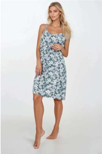 Elegantes Morgennachthemd Momenti Per Me – Stilvoll, leicht, Damengrün