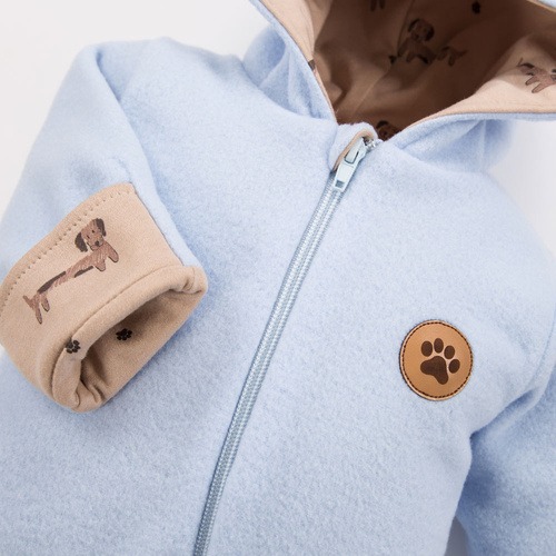 Run & Fun Eevi Fleece-Anzug – Blau