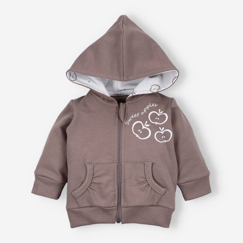 ABN-5307/CZE/056 Happy Apples Nini Sweatshirt aus Bio-Baumwolle