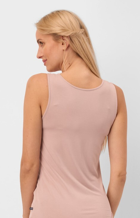 LVS 001 Bamboo Key Baumwoll-T-Shirt – Beige