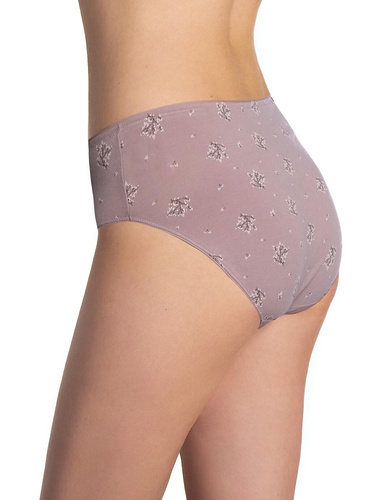 Lama L-120BI-106 Damen Bikini-Slips 3er-Pack aus Baumwolle in Pastellfarben