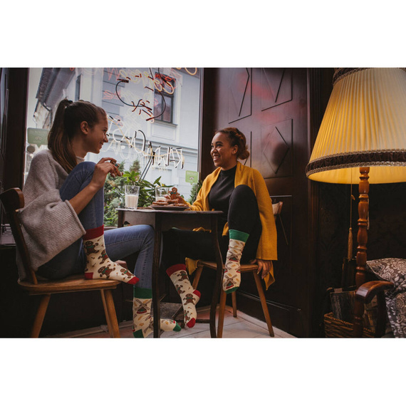 Lebkuchen für eine Windmühle Herren-/Damensocken Spox Sox – mehrfarbig