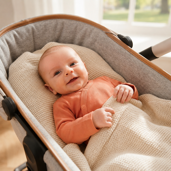 NINI ABN-3957/BPO Wickelbody Orange 100% Bio-Baumwolle