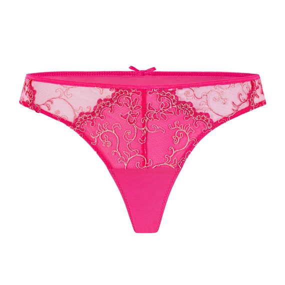 Romance LV-ST20 Damen-Tanga Le Vernis fuchsia – Spitze, sinnlich, bequem