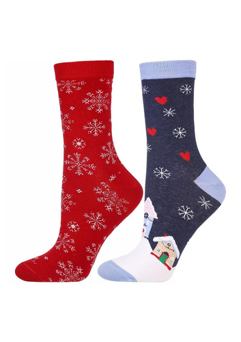 Moraj CSL450-045 Damensocken – festlich, warm, innen Frottee