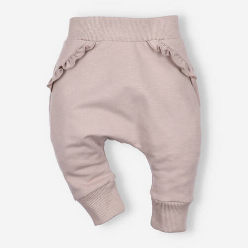 ABN-4518/BEZ Nini Jogginghose aus Bio-Baumwolle, beige