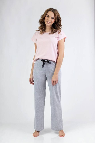 699 Regina Damenpyjama – Rosa