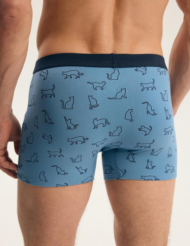 Henderson 45481 Fur Herren Boxershorts 2er-Pack aus Baumwolle mit breitem Logo-Bund