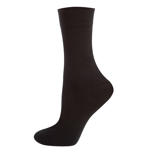 M01 Herren lange Socken 3er-Pack Italienische Mode - schwarz